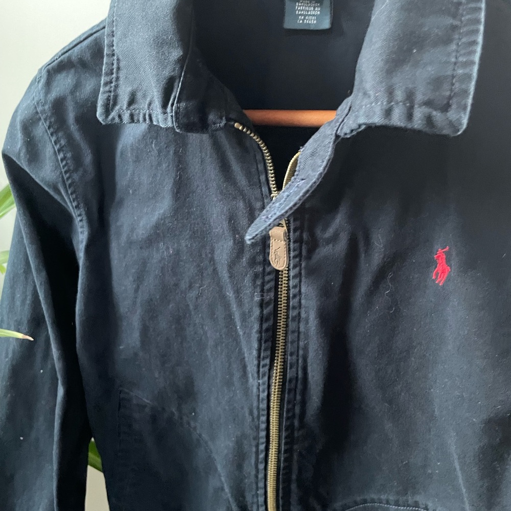 Polo Ralph Lauren blue cotton jacket